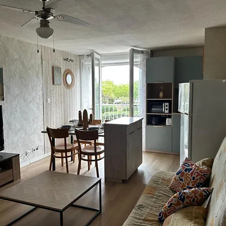 Cap D'agde Le Genois T2 De 36m2 Avec Parking Privatif Et Acces Internet * אגדה
