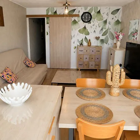 公寓 Cap D'agde Le Genois T2 De 36m2 Avec Parking Privatif Et Acces Internet 阿格德